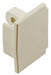End Cap White PVC Lan-Trak(R) Caps