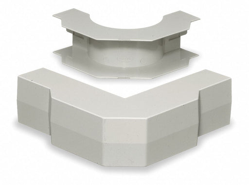 External Elbow Base and Cover White
