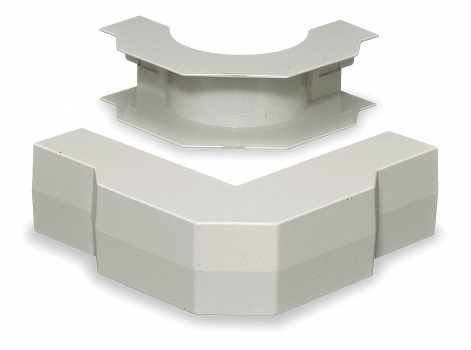 External Elbow Base and Cover White
