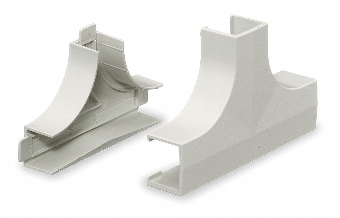 Tee Base and Cover White PVC Tees