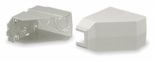 Ceiling Adapter White PVC Lan-Trak