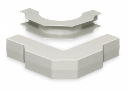 External Elbow Base and Cover White
