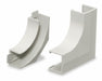 Flat Elbow Base and Cover White