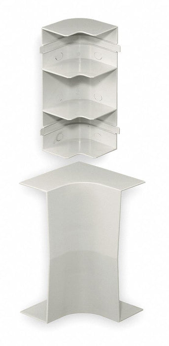 Internal Elbow Base and Cover White