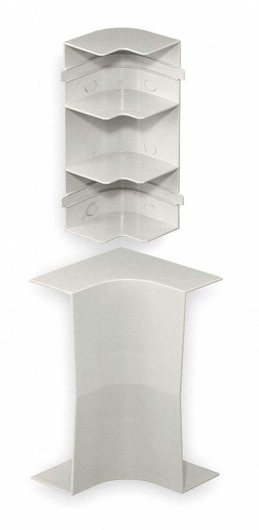 Internal Elbow Base and Cover White
