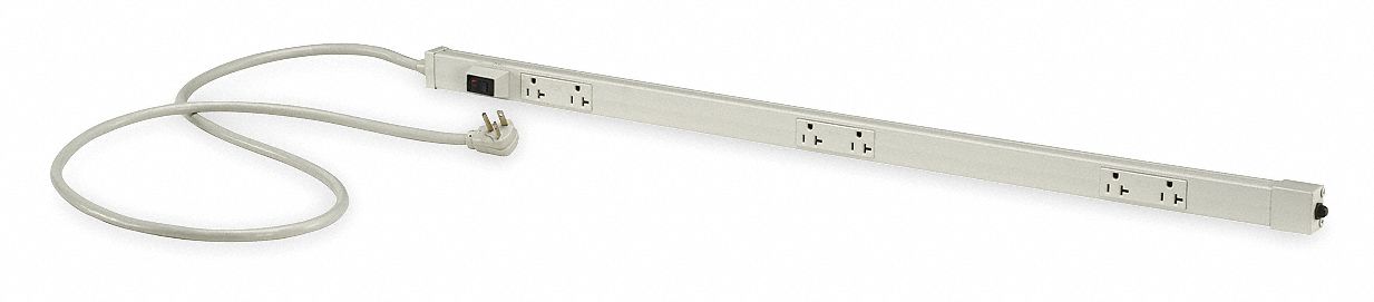 Outlet Strip 6 Outlet 20A 36 L Wht