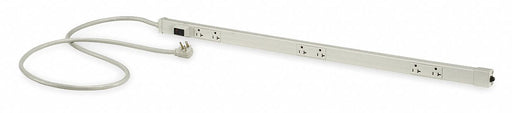 Outlet Strip White 36 in 6 Outlets