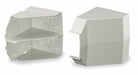 Ceiling Adapter Off White PVC Wall-Trak