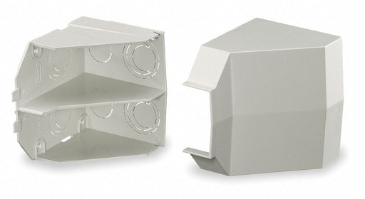 Ceiling Adapter Off White PVC Wall-Trak