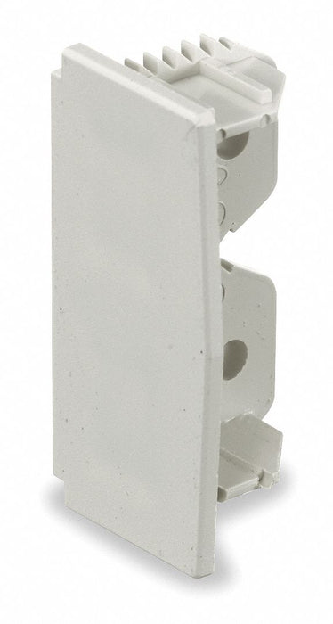 End Cap White PVC Wall-Trak(R) Caps