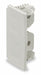 End Cap White PVC Wall-Trak(R) Caps