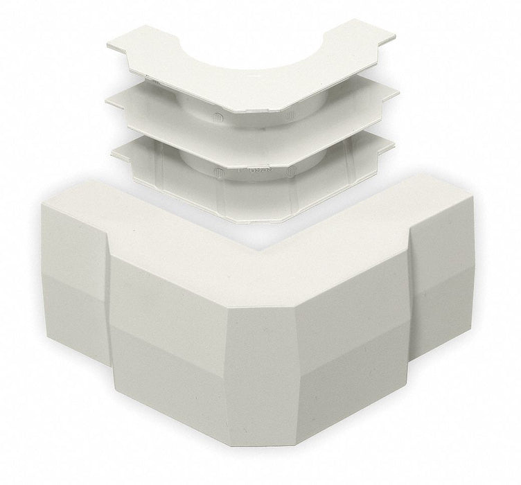 External Elbow Base/Cover Office White