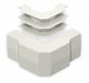 External Elbow Base/Cover Office White