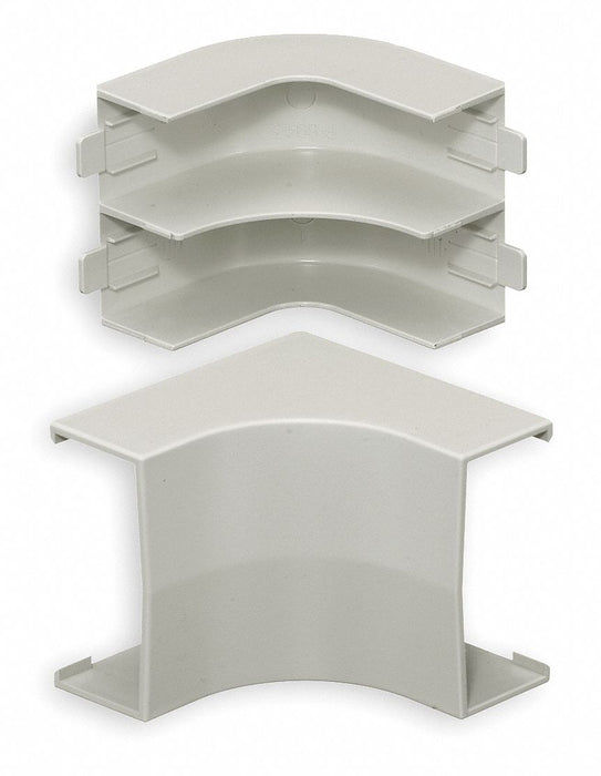 Internal Elbow Base and Cover White