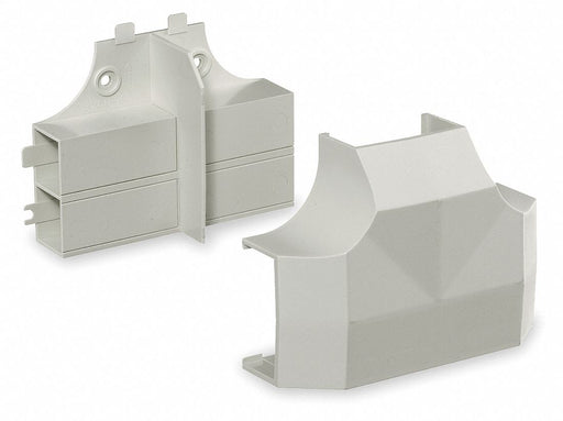 Tee Base and Cover White PVC Tees