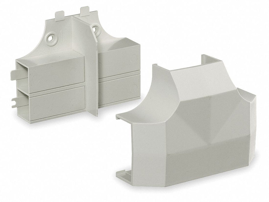 Tee Base and Cover White PVC Tees