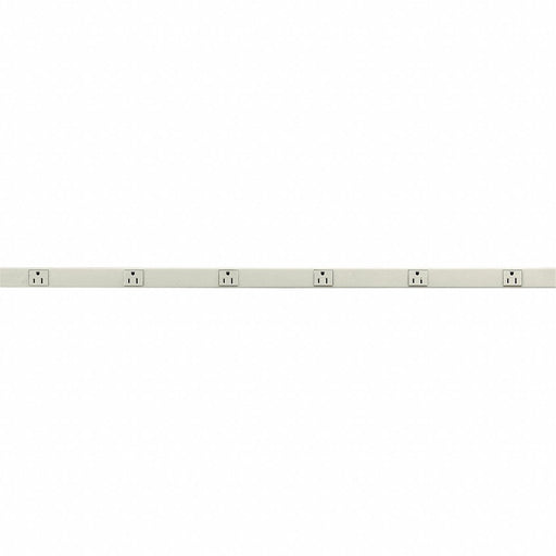 Prewired Raceway 6 Outlets 3 ft L