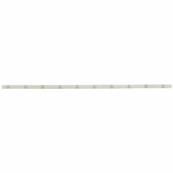 Prewired Raceway 12 Outlets 6 ft L