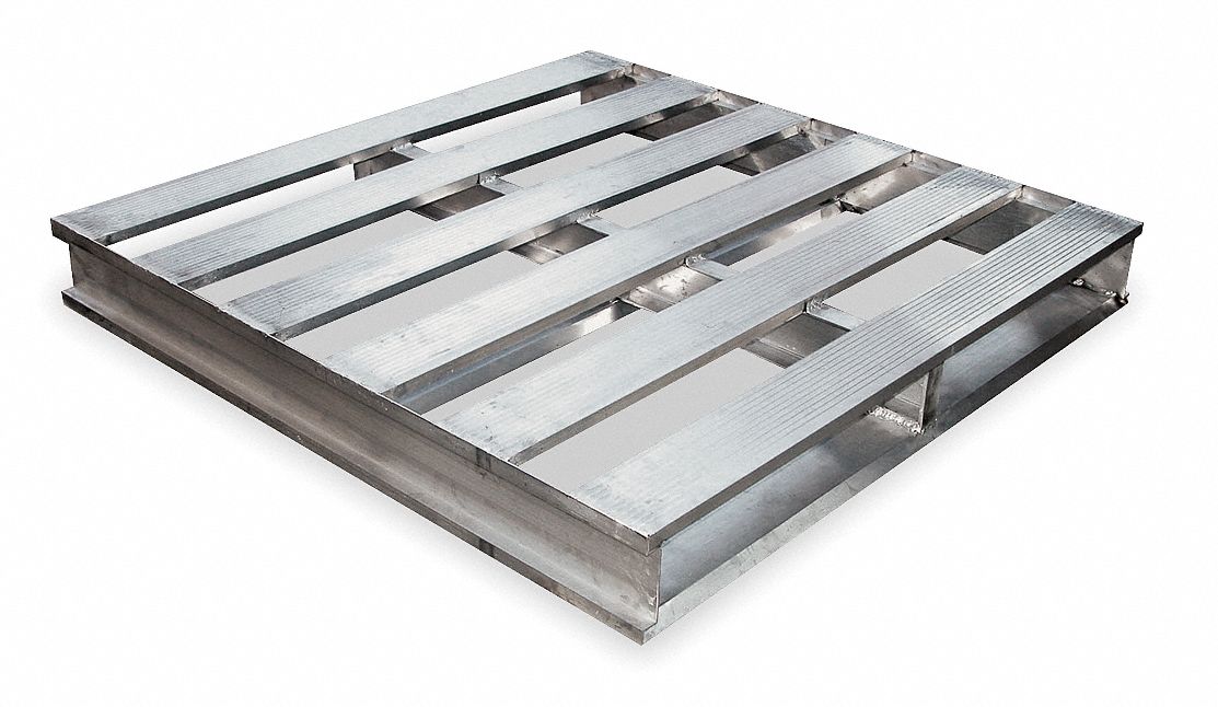 Aluminum Pallet 48L X 42-1/2 W X 6 In H