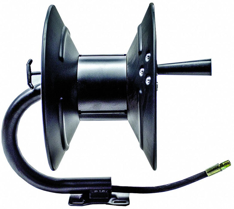 Hand Crank Hose Reel 100 ft 3/8 ID Blck