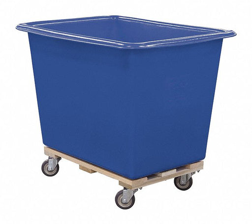 Cube Truck HDPE Blue 7.5 cu ft.