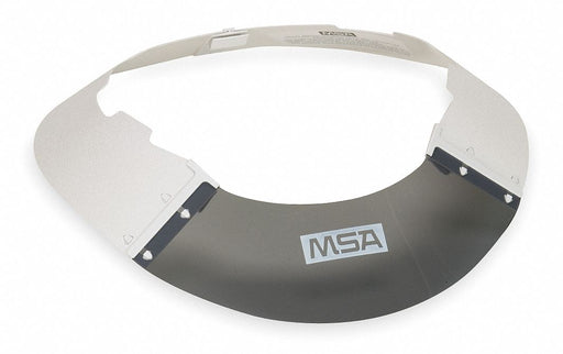 Visor Polycarbonate Gray/White