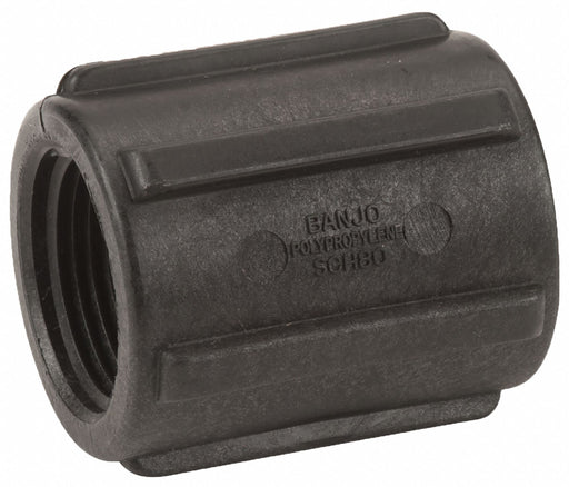 PP Coupling Body 1 in NPT 1 in NPT