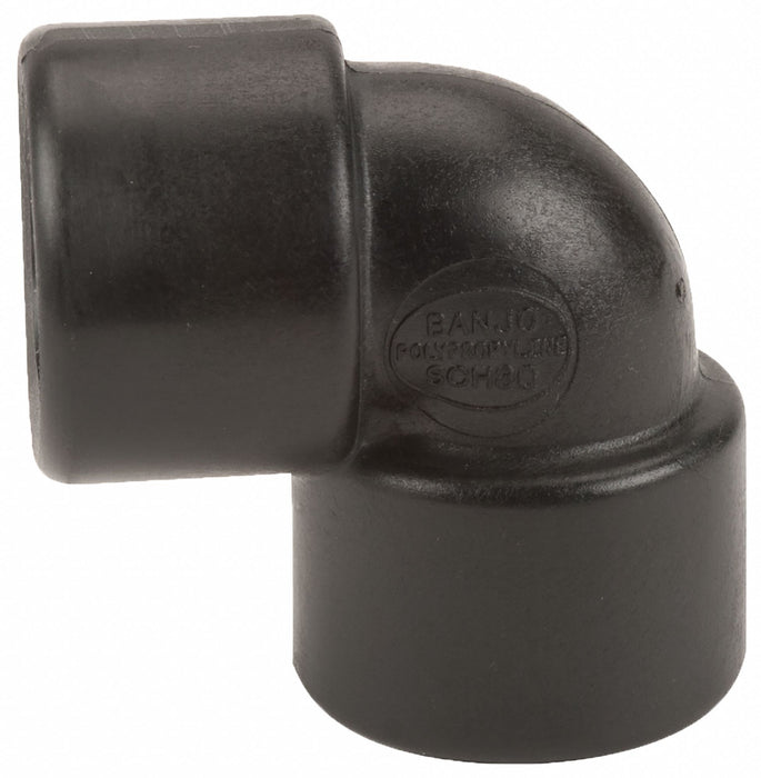 PP 90 Elbow 3/4 in NPT 3/4 in NPT