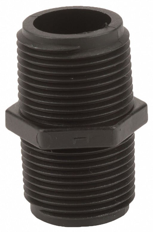 PP Straight 3/4 in NPT 3/4 in NPT