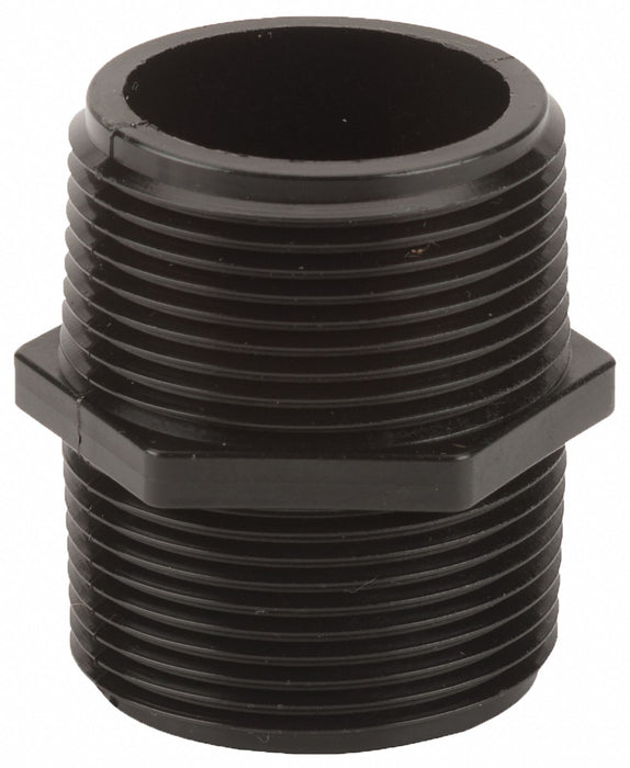 PP Straight 1 1/4 in NPT 1 1/4 in NPT