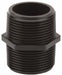 PP Straight 1 1/4 in NPT 1 1/4 in NPT