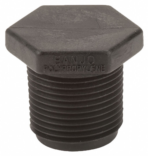 Hex Head Plug 3/4 in Schedule 80 MNPT