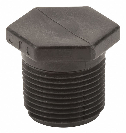 Hex Head Plug 1 in Schedule 80 MNPT