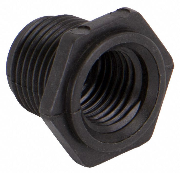 PP Bushing 3/8 in NPT 1/4 in NPT