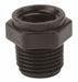 PP Bushing 1/2 in NPT 3/8 in NPT