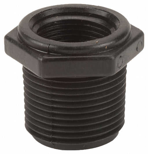 PP Bushing 1 in NPT 3/4 in NPT