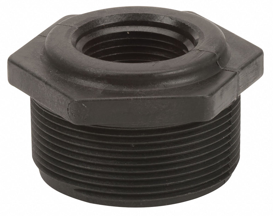 PP Bushing 2 in NPT 1 in NPT