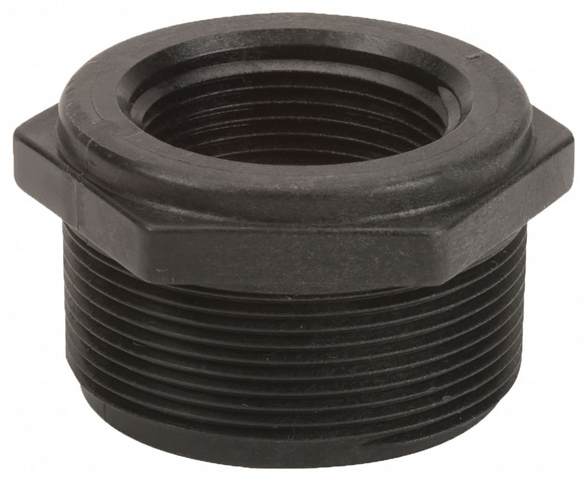PP Bushing 2 in NPT 1 1/4 in NPT