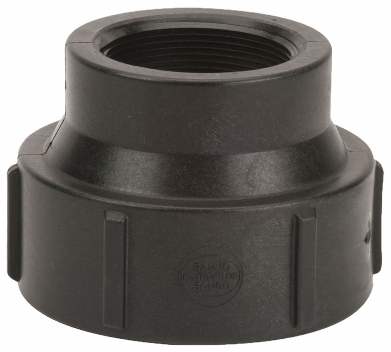 PP Coupling Body 3 in NPT 2 in NPT