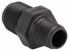 PP Straight 1/2 in NPT 3/8 in NPT