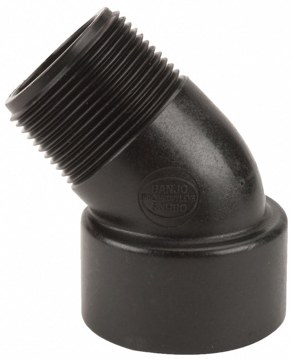 PP 45Elbow 11/4inNPT 11/4inNPT