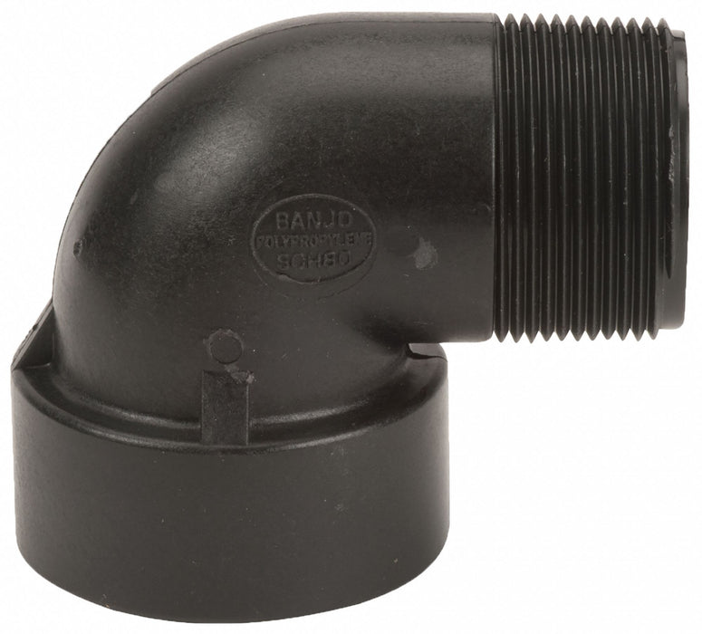 PP 90Elbow 11/2inNPT 11/2inNPT