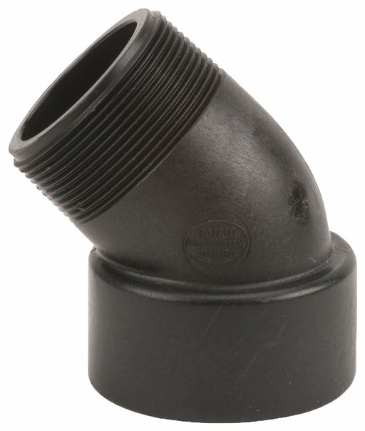 PP 45 Elbow 2 in NPT 2 in NPT