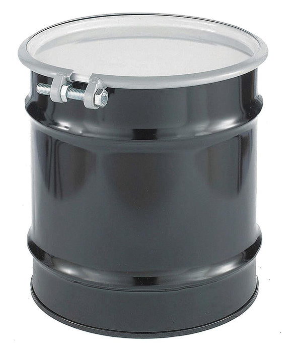 Transport Drum Steel 19 in H White