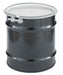 Transport Drum Steel 19 in H White