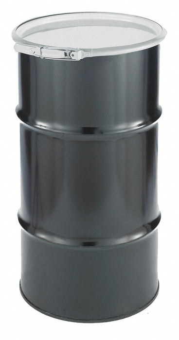Transport Drum Steel 27 in H White