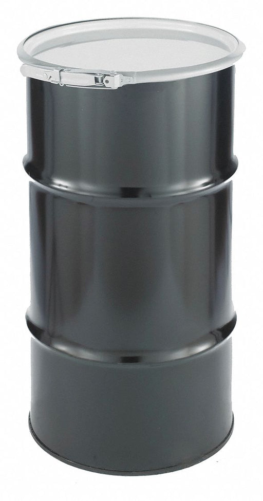Transport Drum Steel 27 in H White