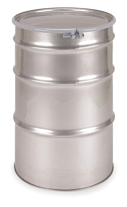 TrnsprtDrum StainlessSteel 35.25inH Gray