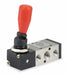 Manual Air Control Valve Lever Red