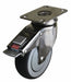Plate Caster Swivel Rubber 4 7/16 H